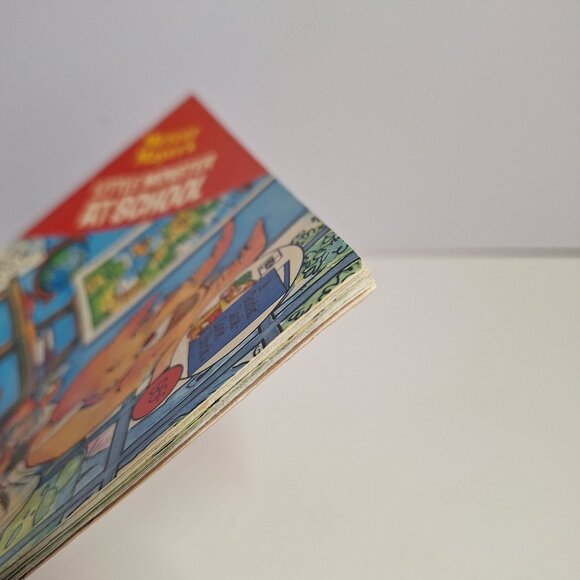 1978 Mercer Mayers Little Monster At School Vintage Paperback Golden Look-Look - Picture 7 of 10